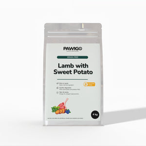 Jehněčí s batáty | Hypoalergenní krmivo bez obilovin