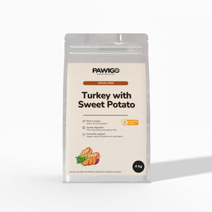 Krůtí s batáty | Hypoalergenní krmivo bez obilovin